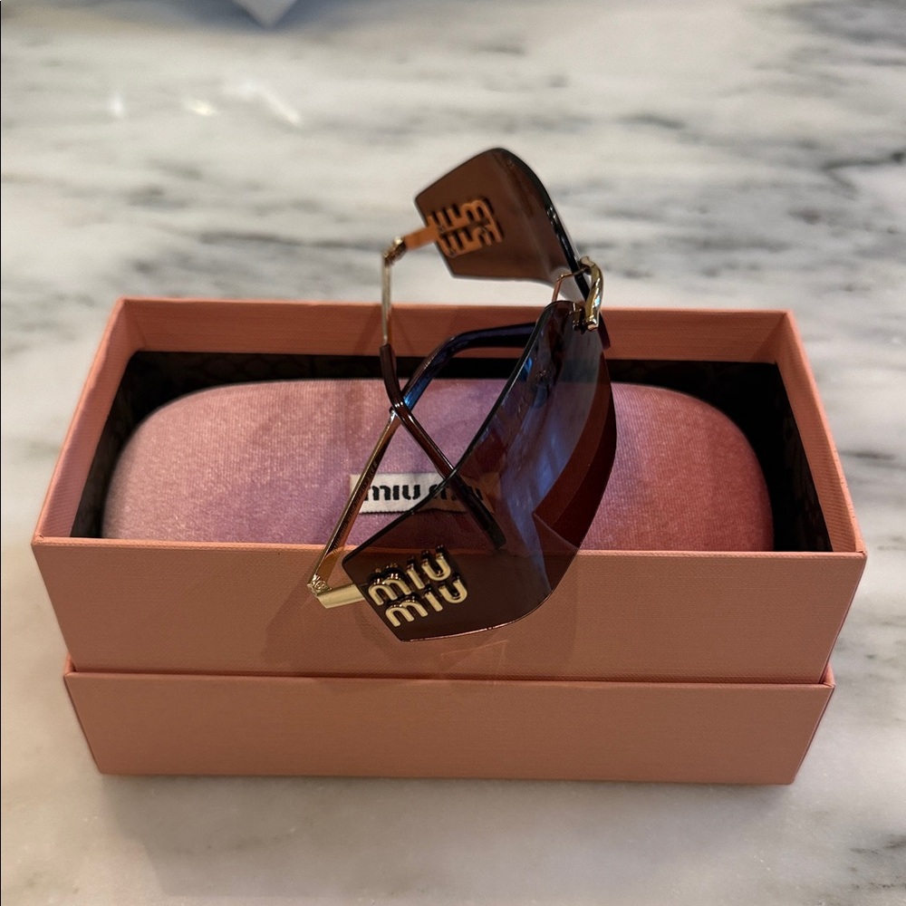 Tortoise Shell Sunglasses - image 1